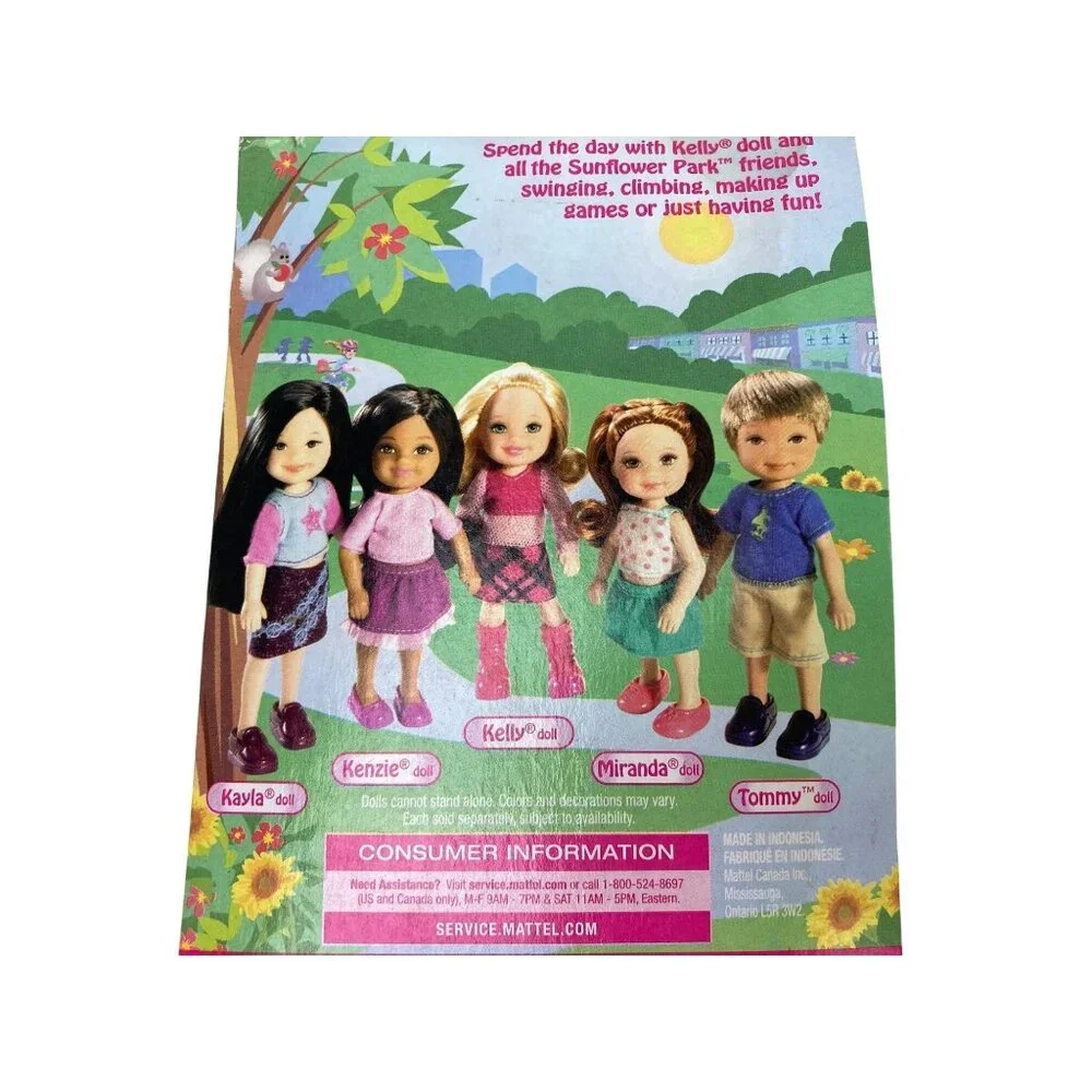 Barbie Kelly & Friends, Kelly & Kenzie Dolls New old stock w/ damaged packaging - Picture 3 of 4